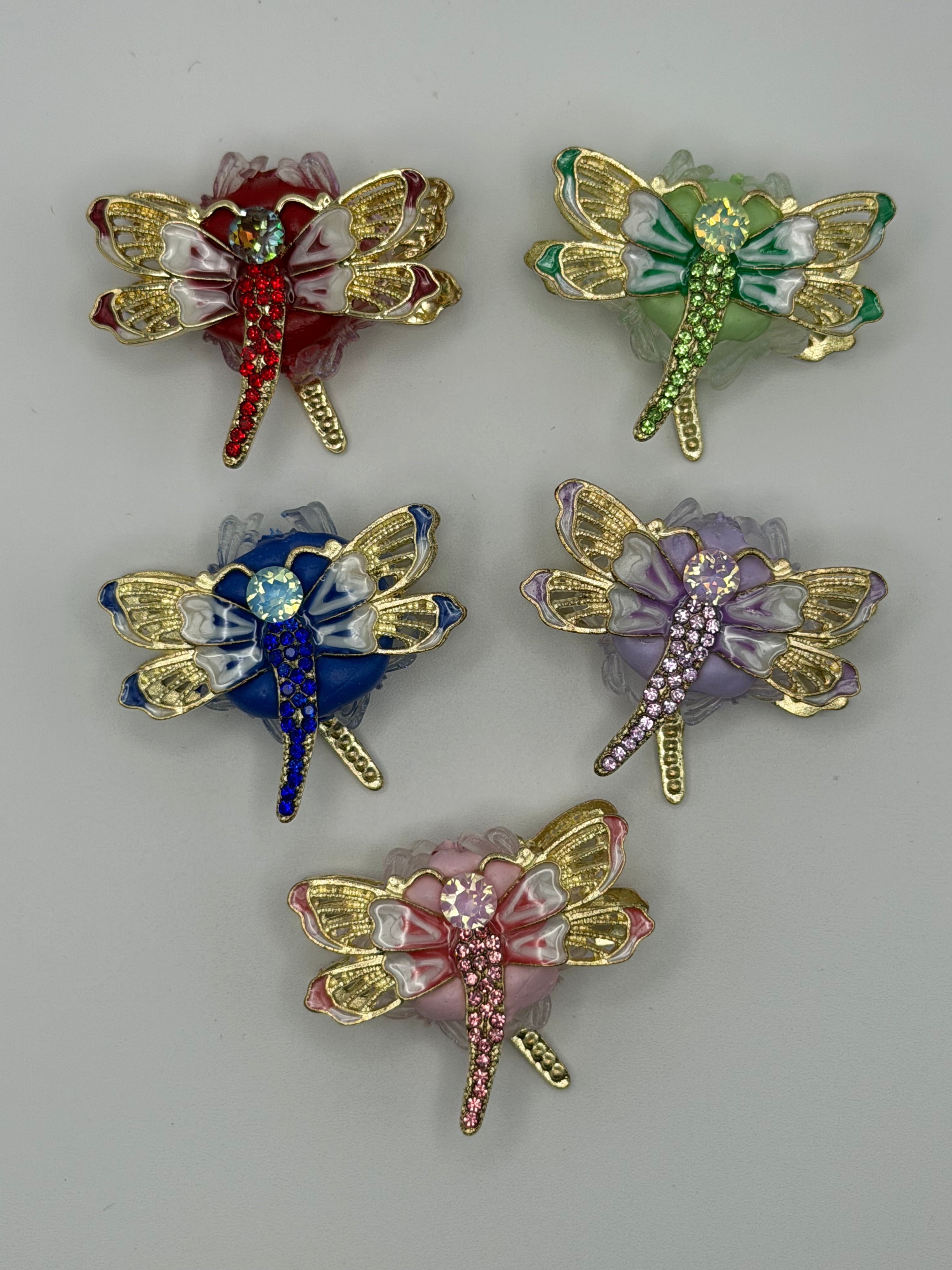 Alloy Dragonfly Bead