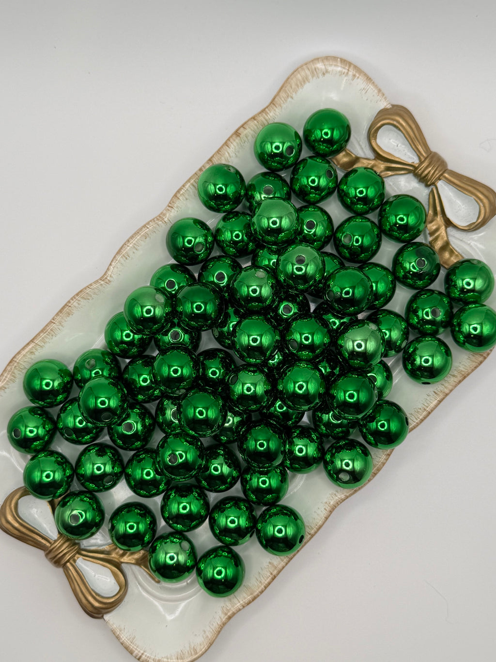 Metallic 16mm Beads