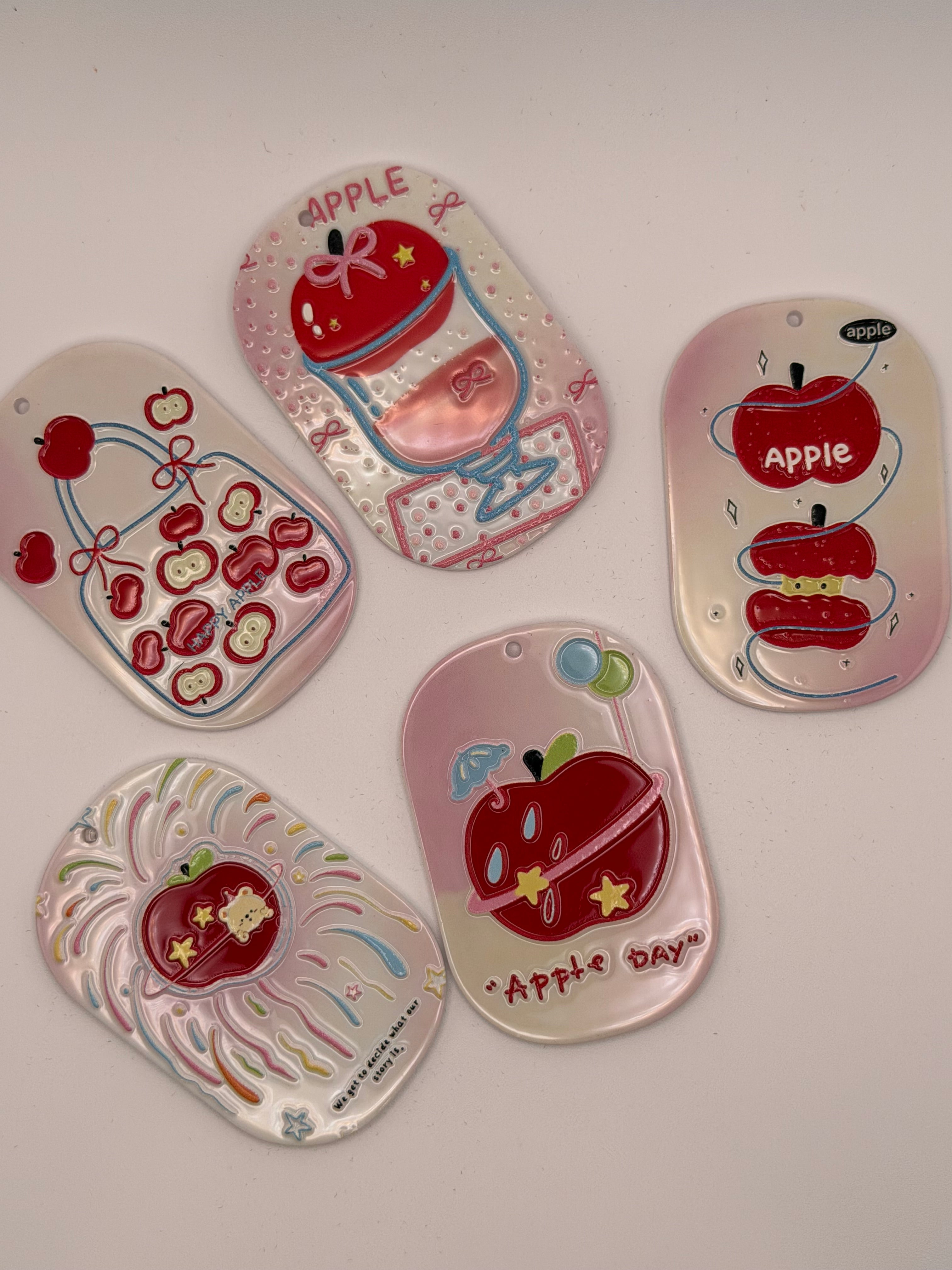 Apple Themed Pendants
