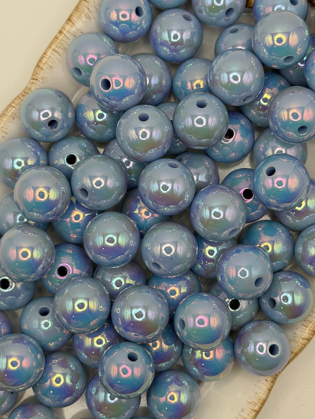 Periwinkle UV 16mm Beads