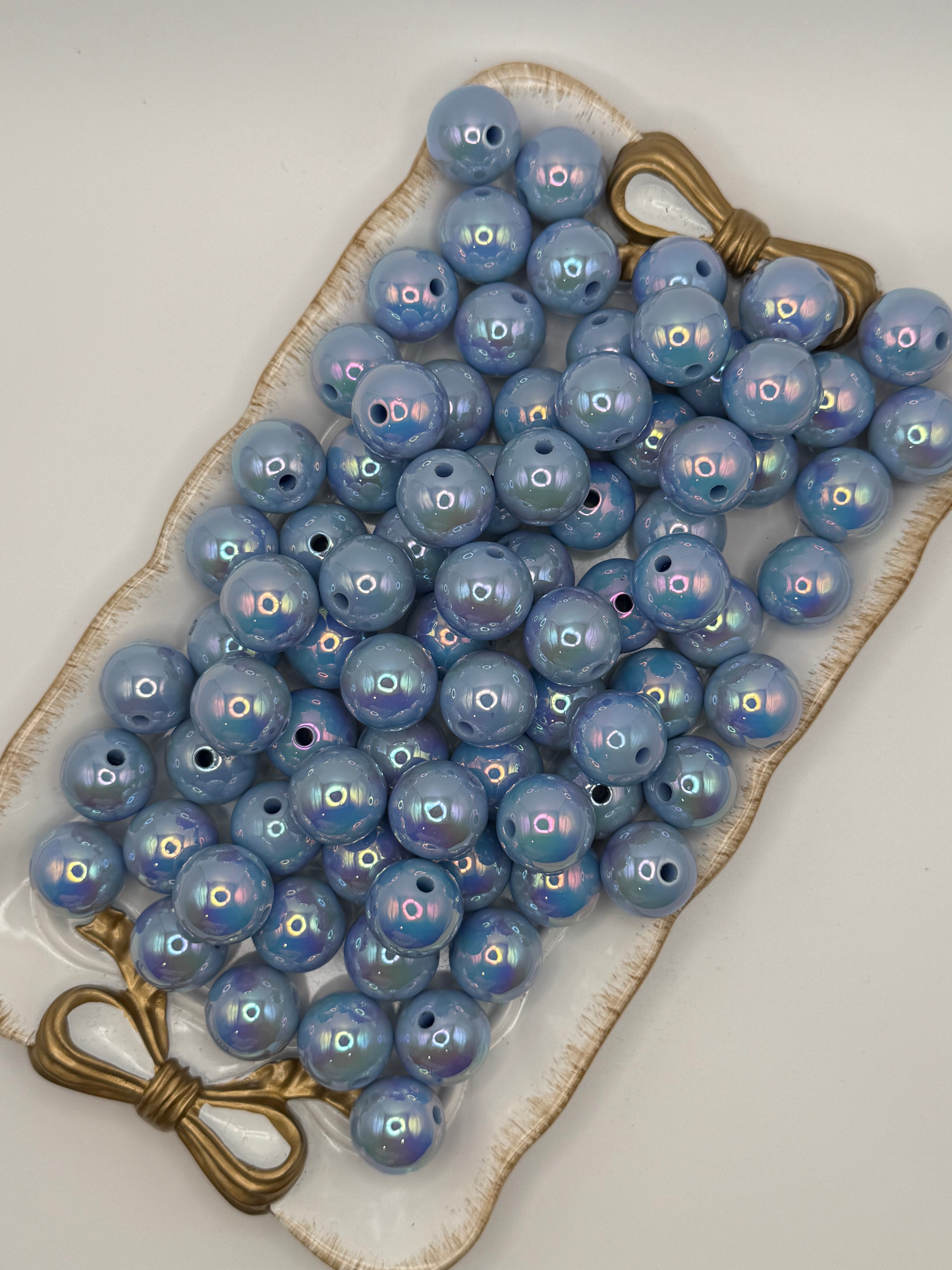 Periwinkle UV 16mm Beads