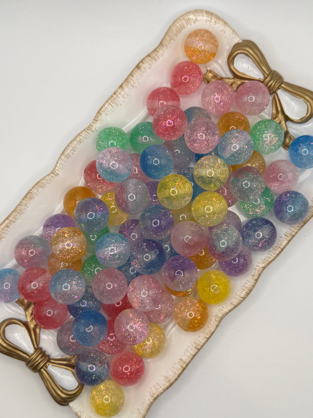Glitter Acrylic 16mm