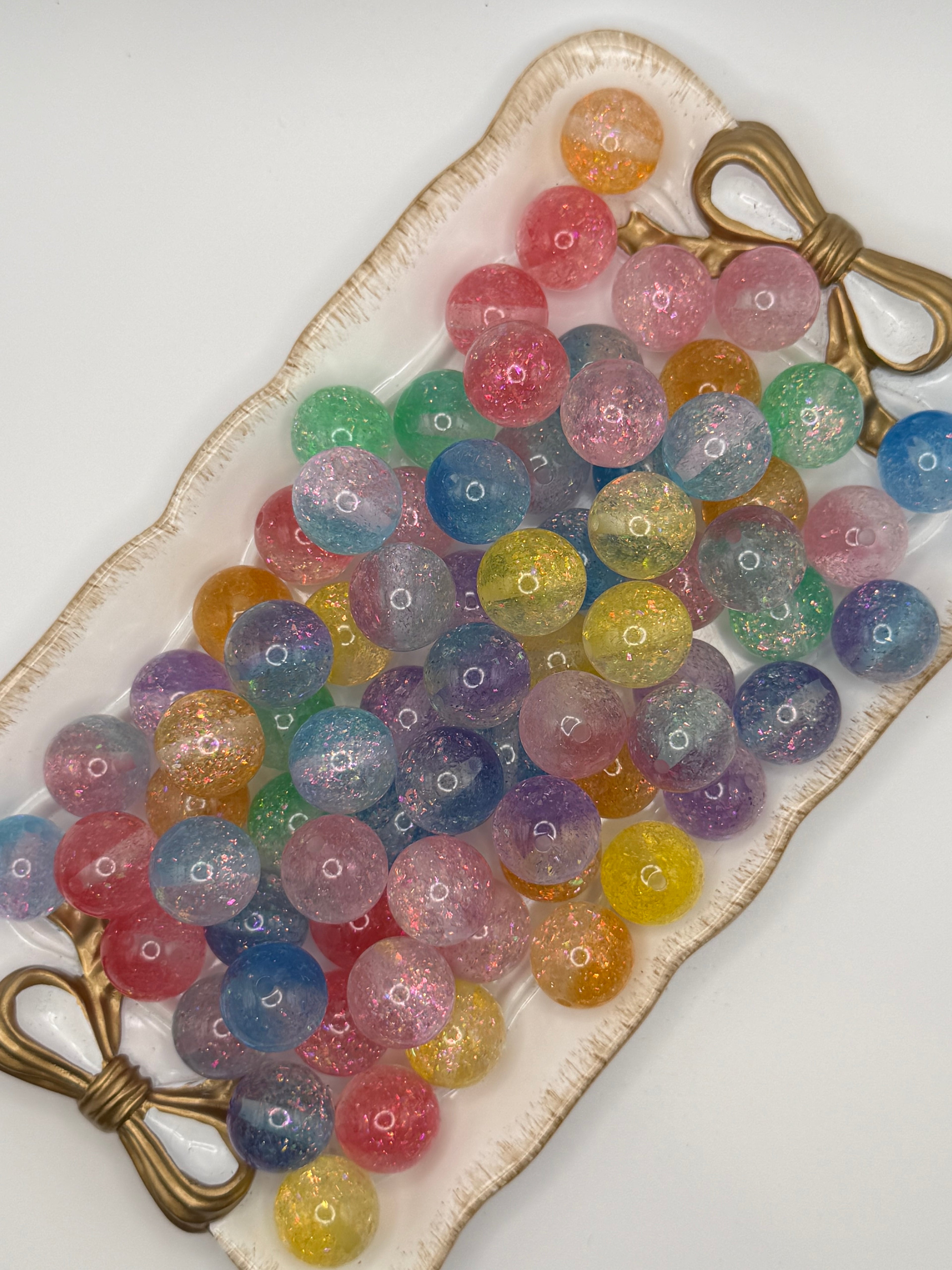 Glitter Acrylic 16mm