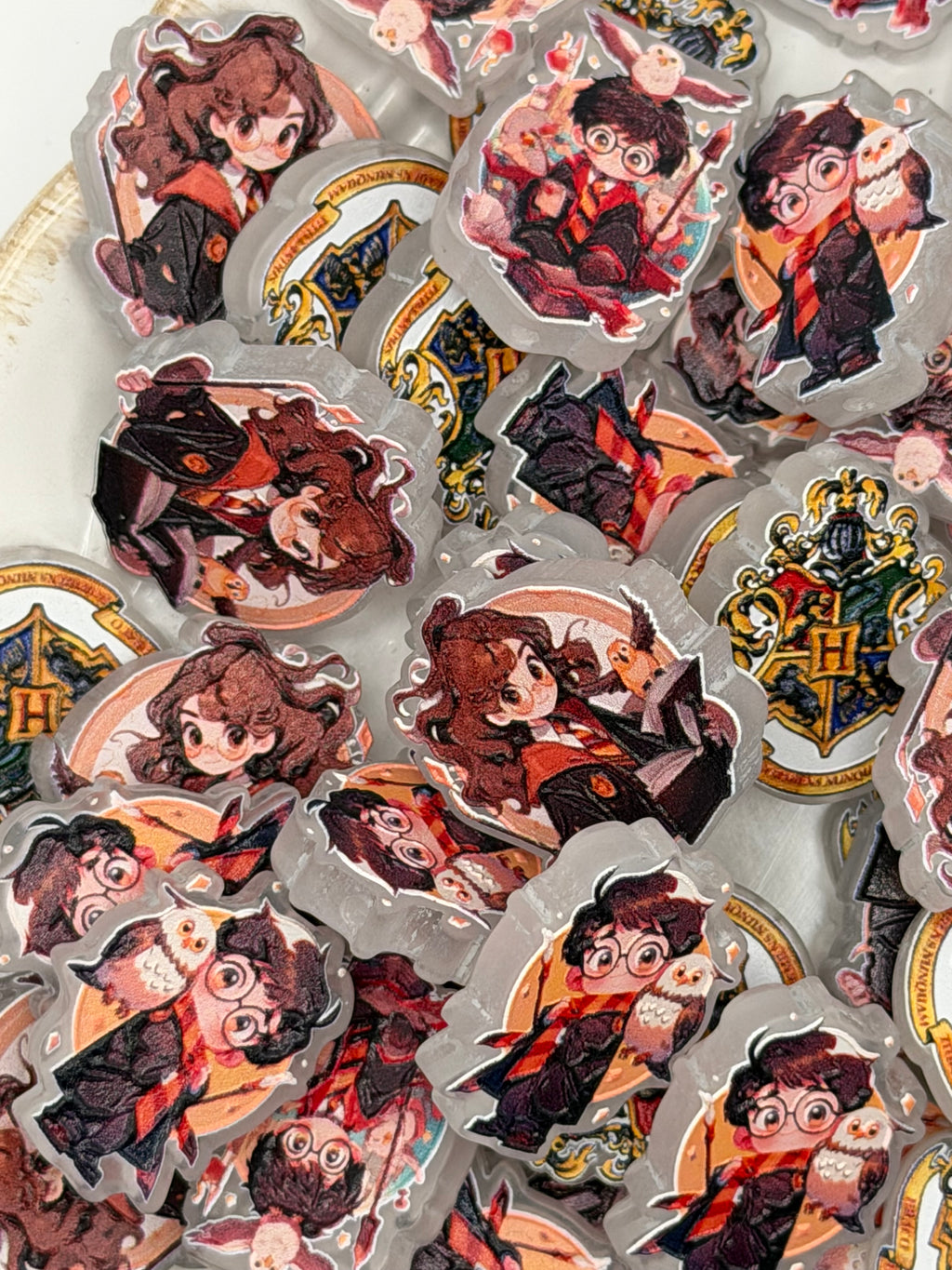 Boy Wizard Acrylic Bead Mix
