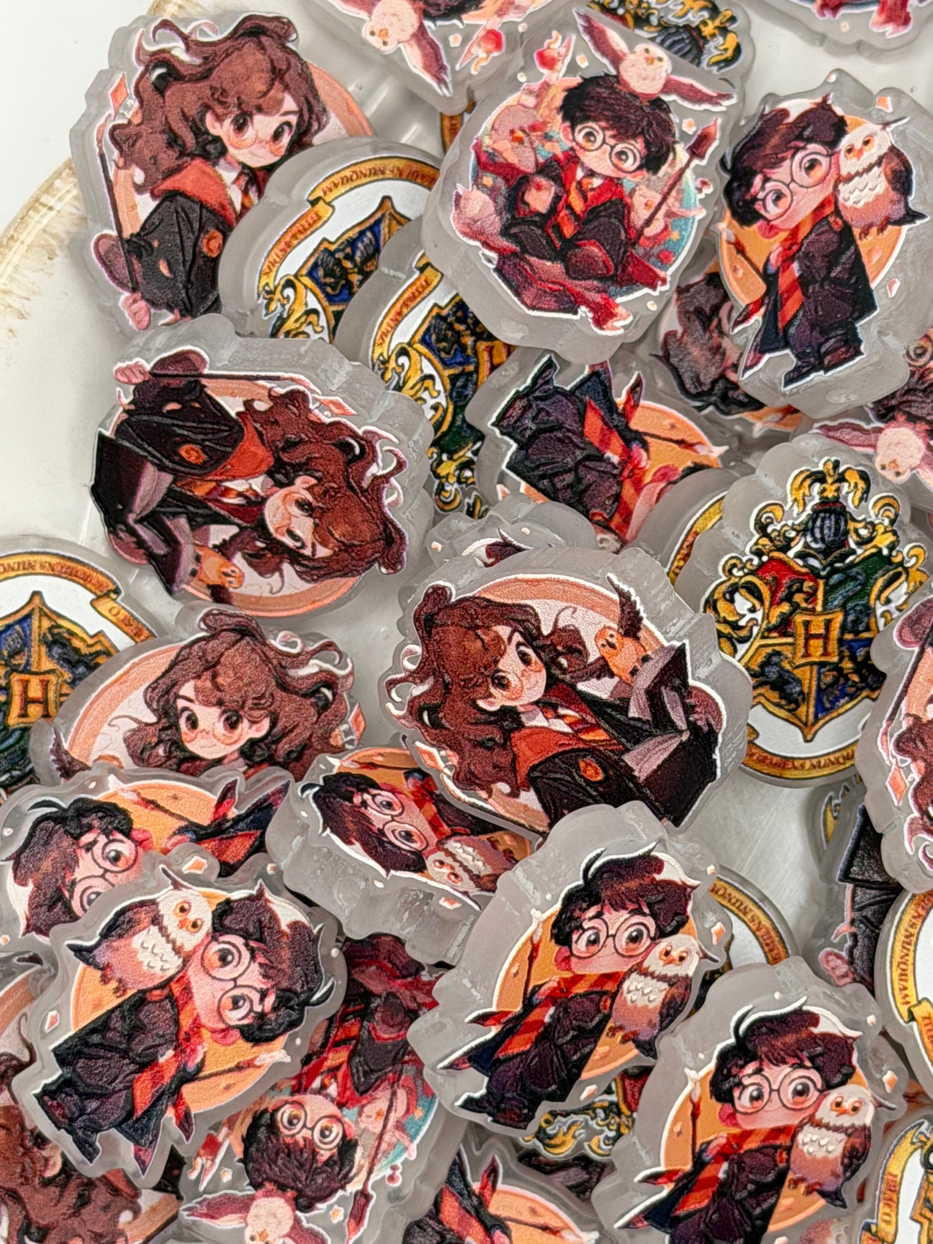 Boy Wizard Acrylic Bead Mix