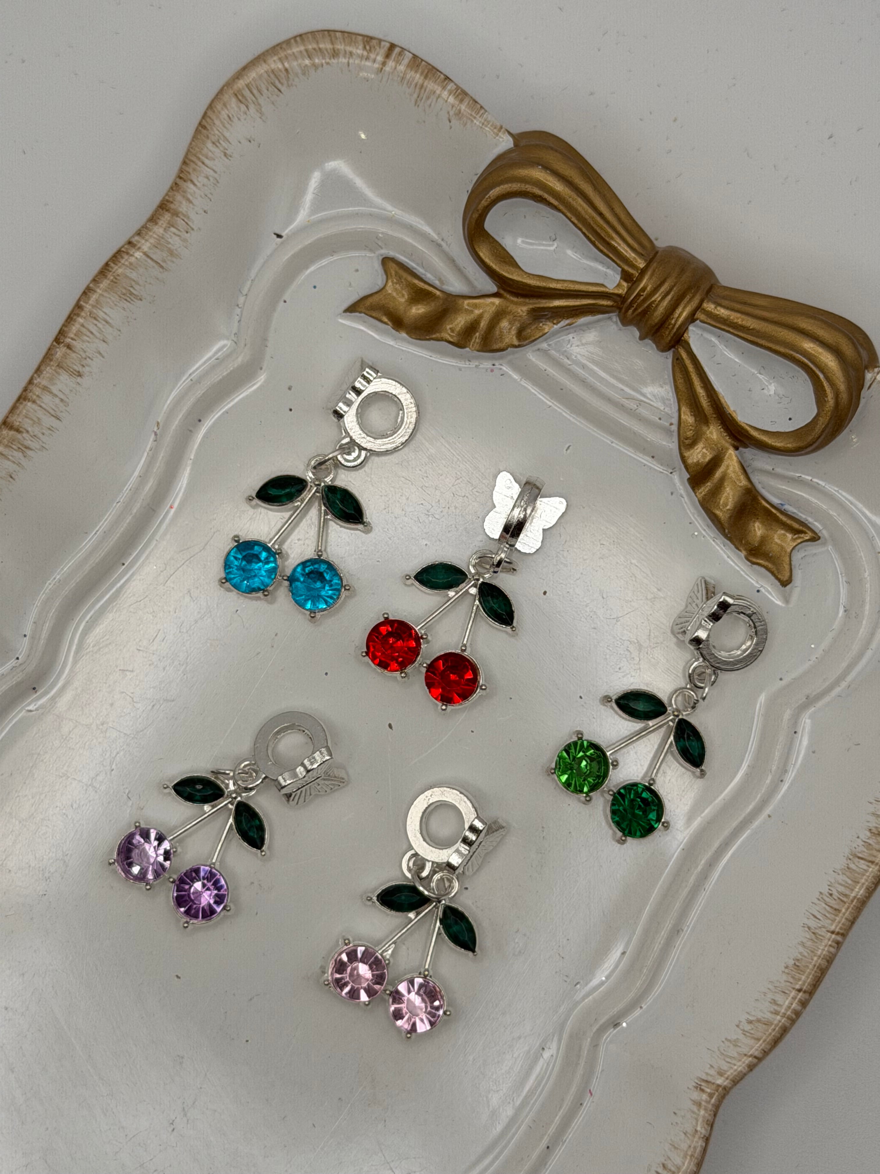Cherry Pendant with Bail