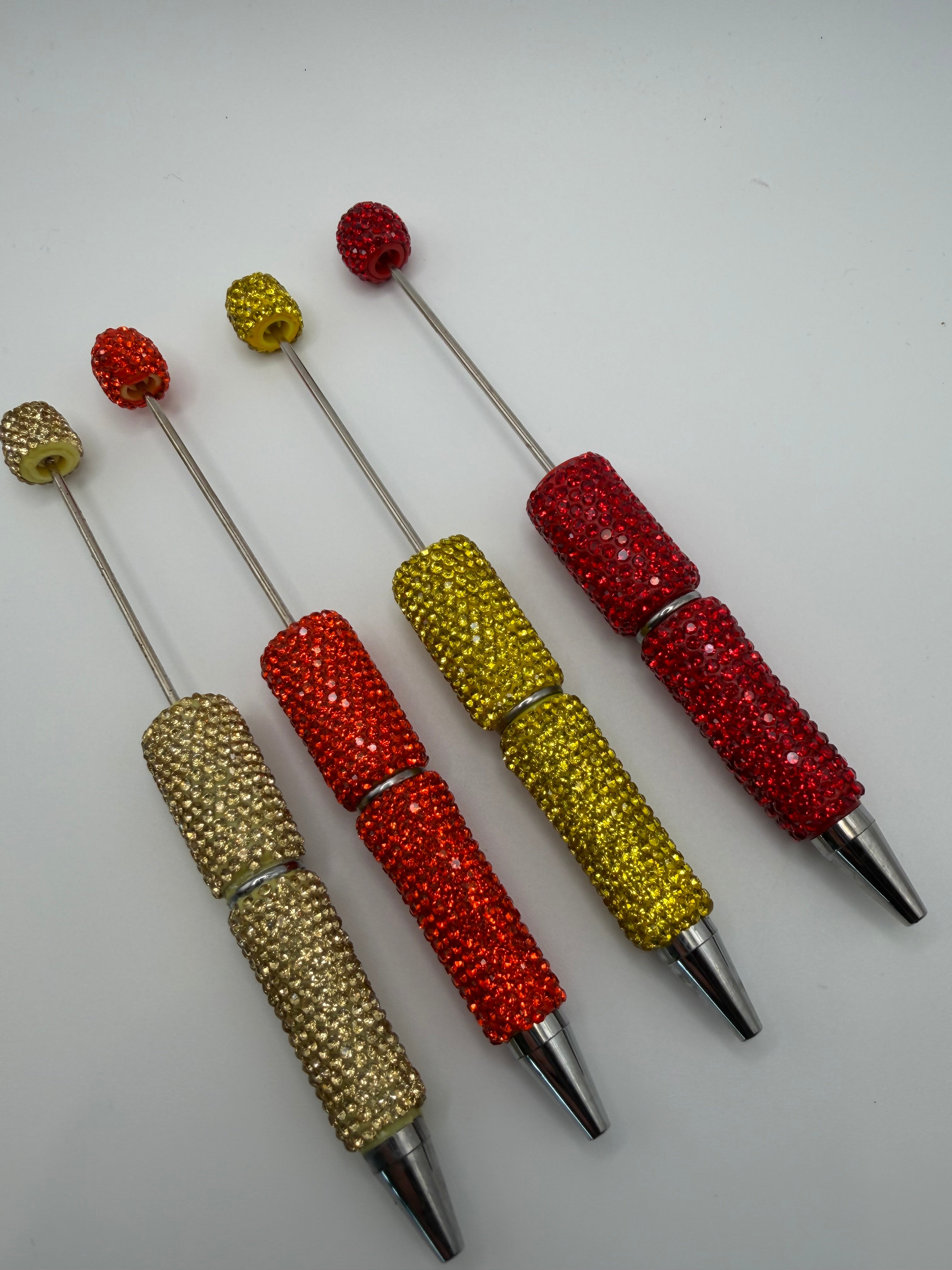 Beadable Rhinestone Pens