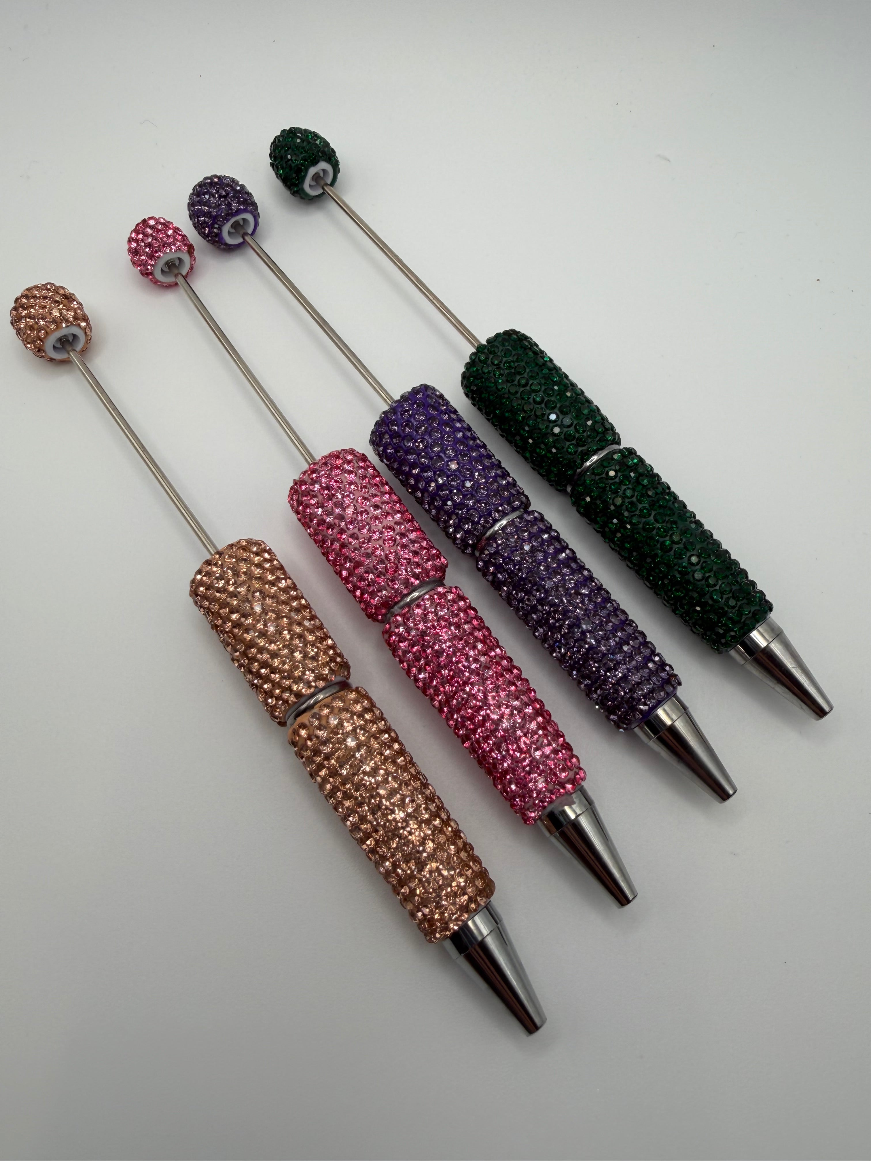 Beadable Rhinestone Pens